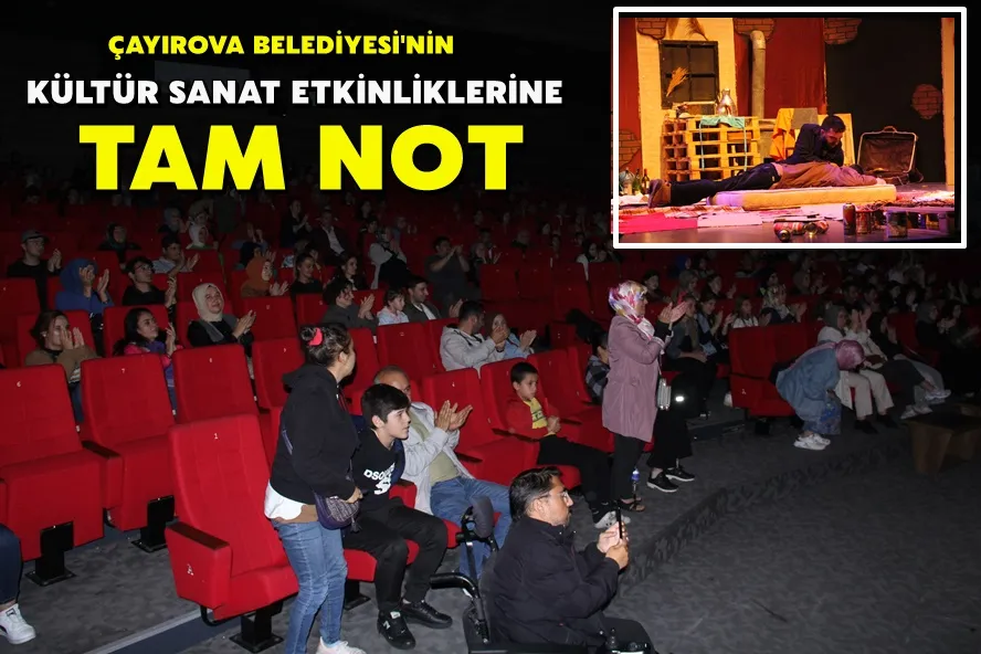 Çayırovalılar Tiyatroya Doydu