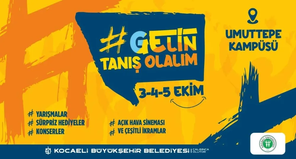 ‘Gelin tanış olalım’ etkinliğinde buluşturacak