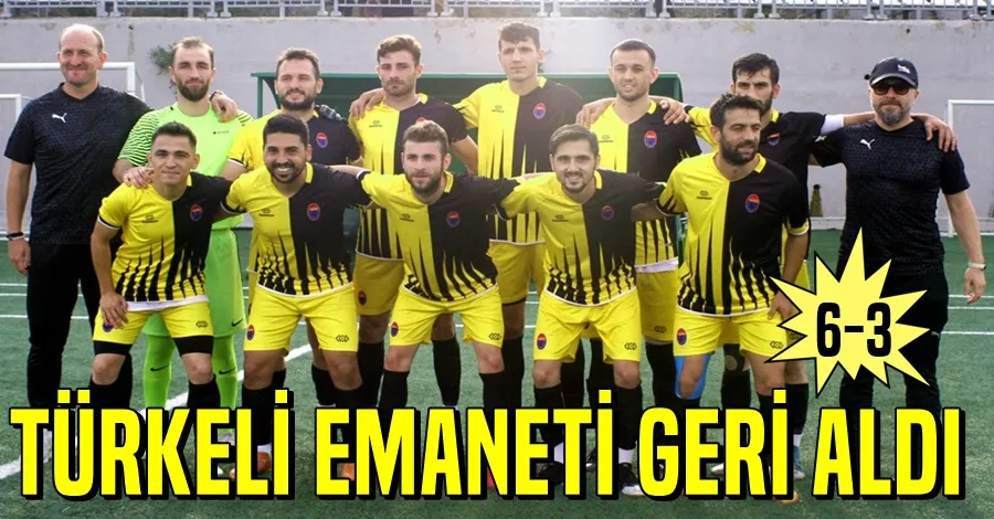 Türkeli Emaneti Geri Aldı 6-3