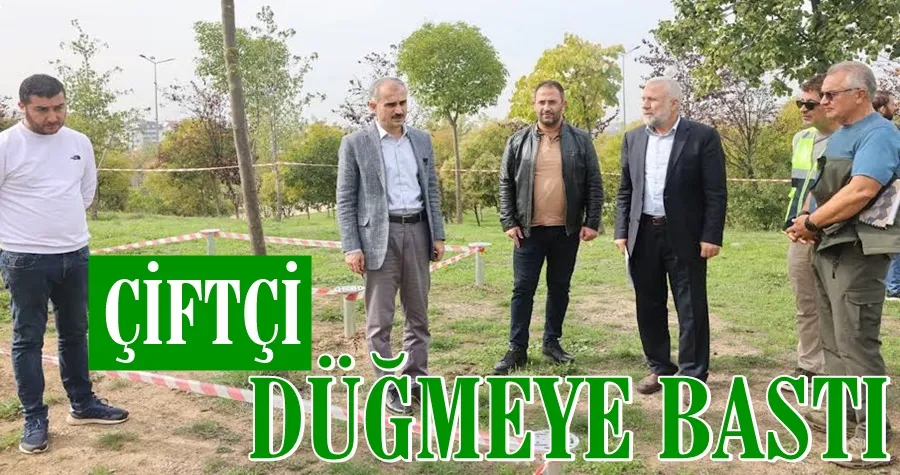 Çiftçi Düğmeye Bastı