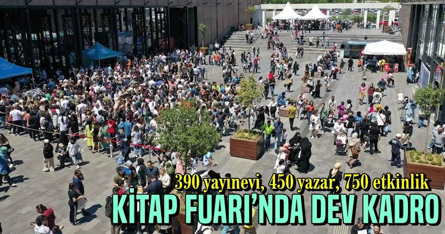 Kocaeli Kitap Fuarı’nda dev kadro