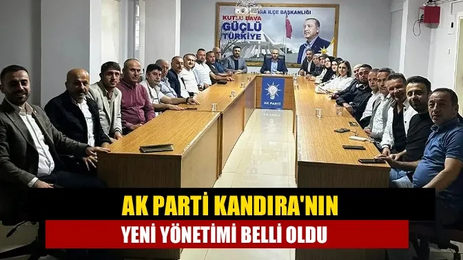 Ak Kandırada Yönetim Belirlendi