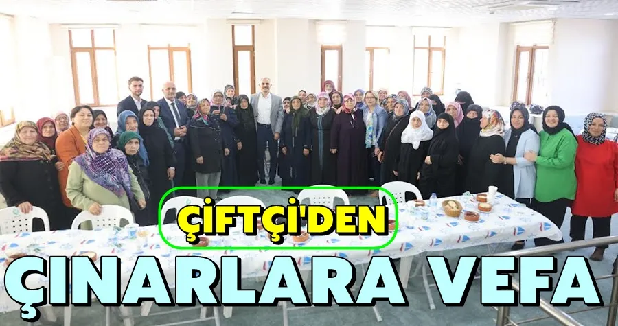 Çiftçi, Çayırova’nın çınarlarıyla buluştu