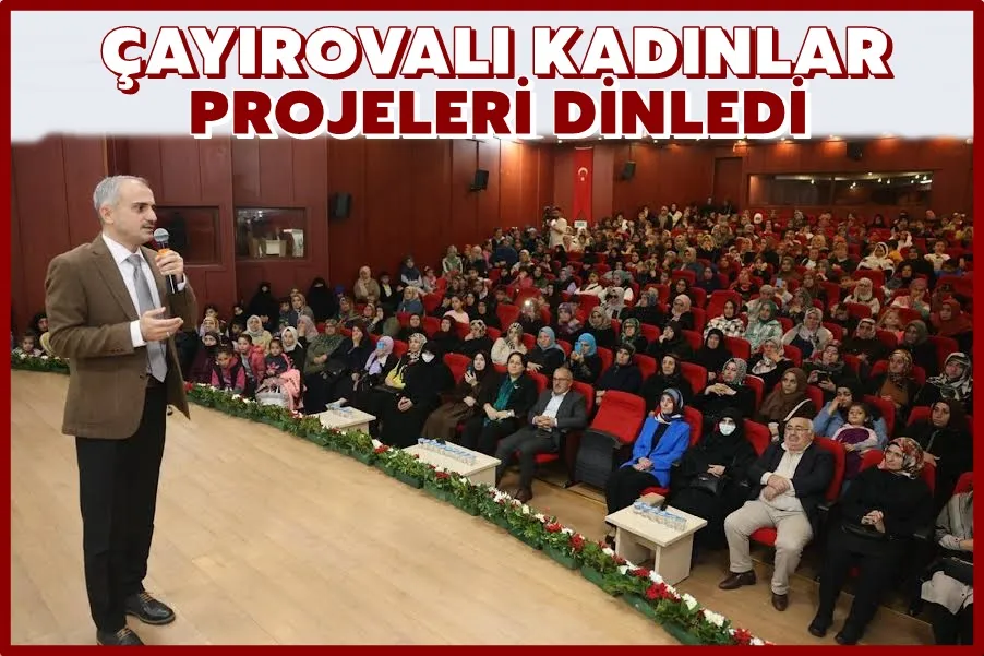 Başkan Çiftçi, Çayırovalı kadınlara projeleri anlattı