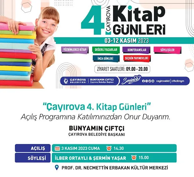 Kitap Günleri, İlber Ortaylı ve Şermin Yaşar’la başlıyor