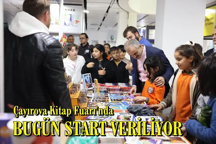 Çayırova Kitap Fuarı Bugün Başlıyor