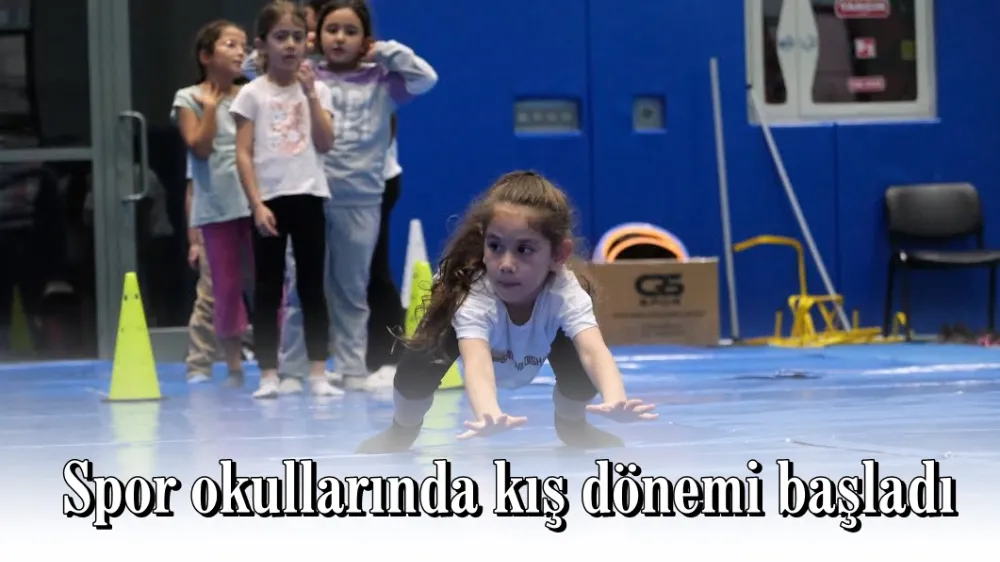 Spor okullarında kış dönemi başladı