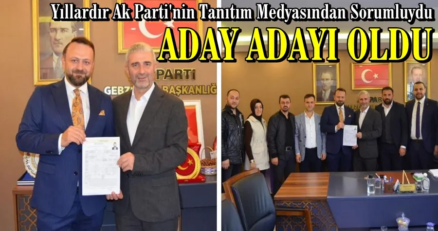 Selim Malkoç Aday Adayı Oldu