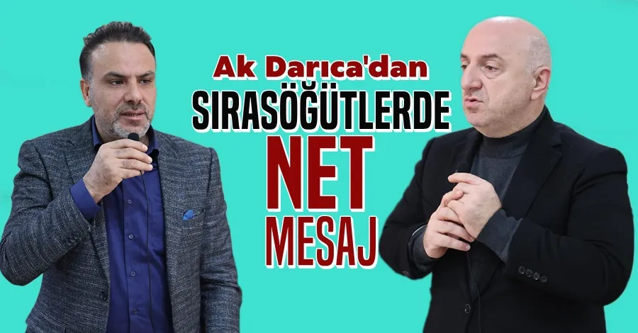 “1 Nisan sabahı Darıca’da yine AK Belediyecilik hakim olacak”