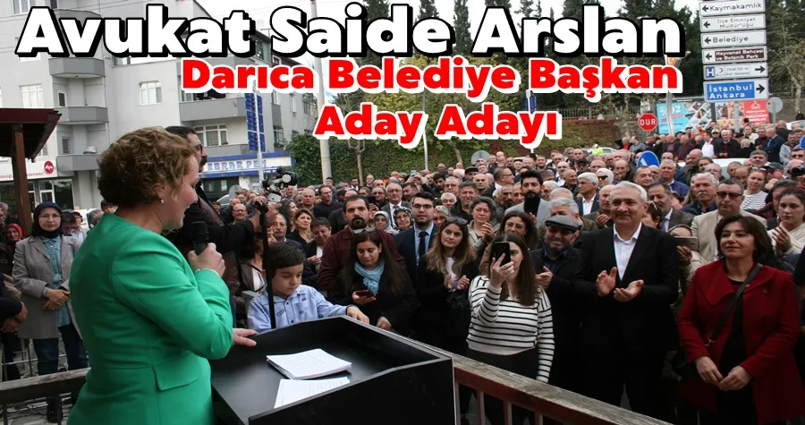 Saide Arslan Darıca Belediye Başkan Aday Adayı 