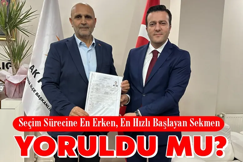 Seçim Sürecine Hızlı Başladı Ama....