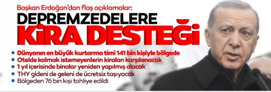 Son dakika: Başkan Erdoğan duyurdu! 