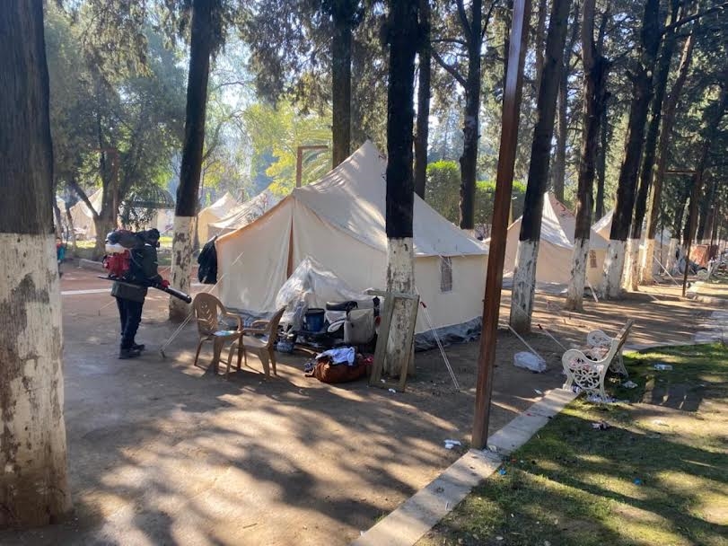 Büyükşehir, deprem bölgesinde  salgın riskine karşı önlem alıyor