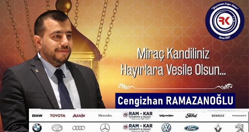 Cengizhan Ramazanoğlu Miraç Kandilini Kutladı
