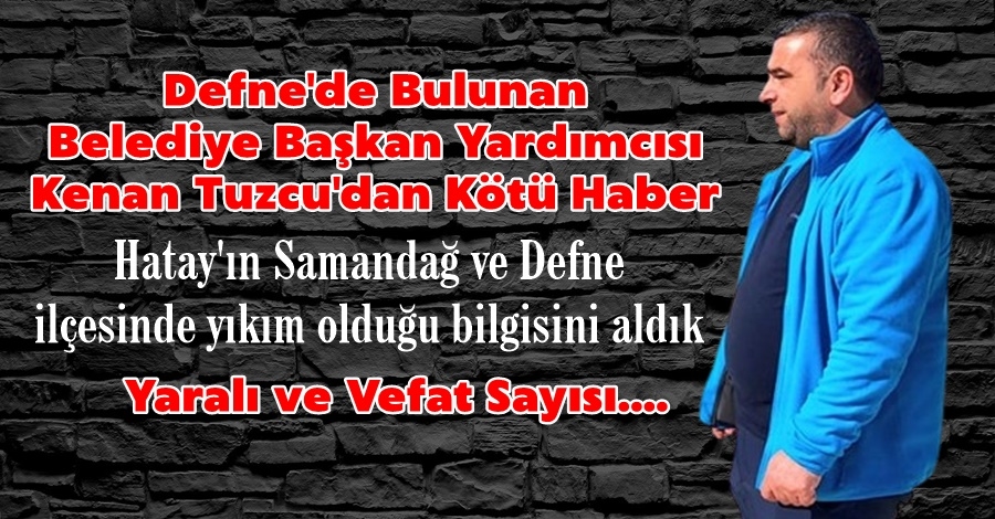 Tuzcu: Hatay
