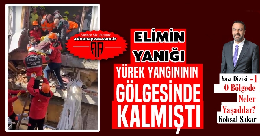 Elimin Yanığı Gölgede Kalmıştı...