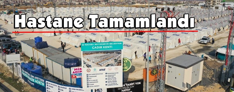 Hastane Tamamlandı