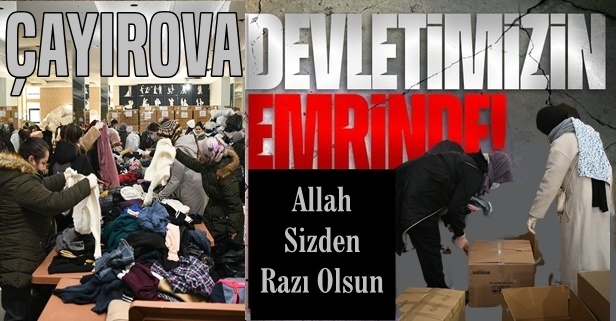 Çayırova Depremzedenin Emrinde