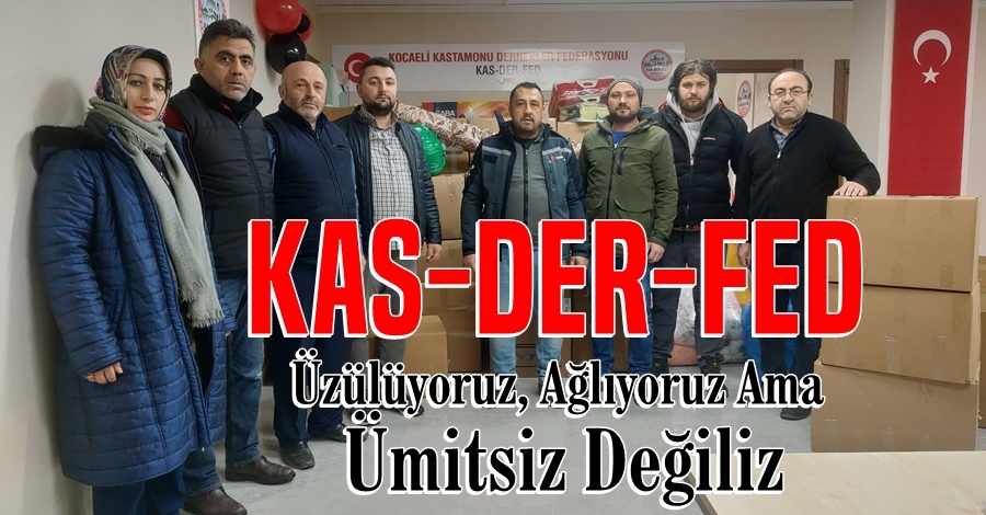 KASDERFED Depremzedenin Yanında
