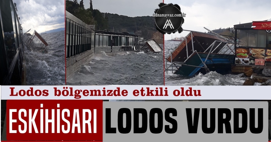 Lodos Bölgemizde  Etkili Oldu