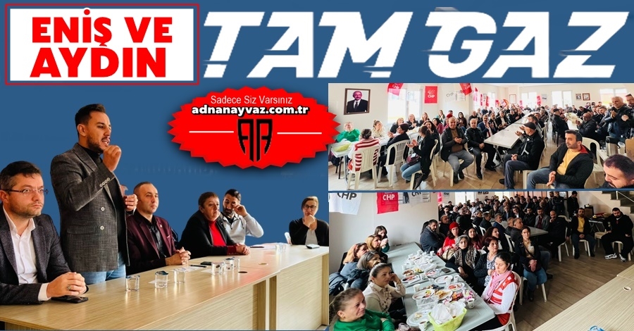 ENİŞ VE AYDIN TAM GAZ