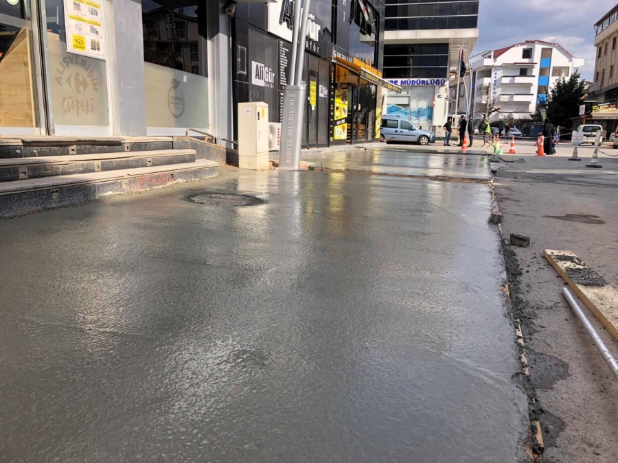 Körfez’de hummalı üstyapı çalışmaları