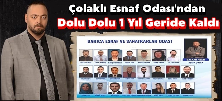 Çolaklı Esnaf Odası 1 Yılı Geride Bıraktı