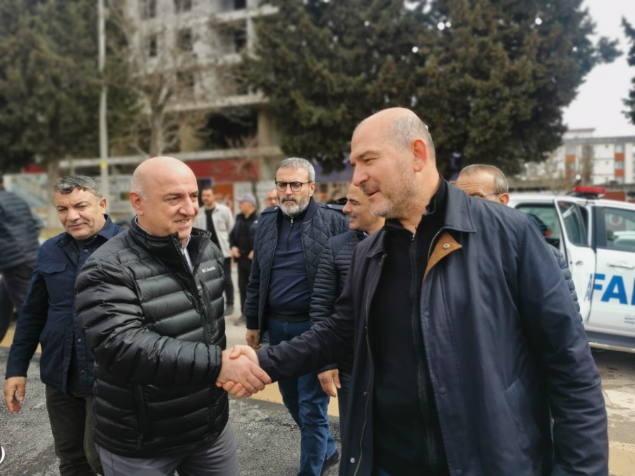 Bakan Soylu Kocaeli Çarşı’yı inceledi