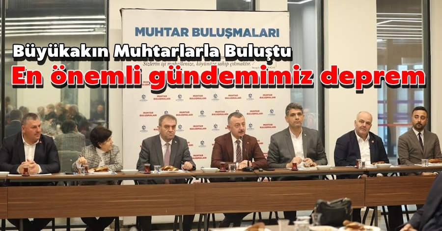  En önemli gündemimiz deprem