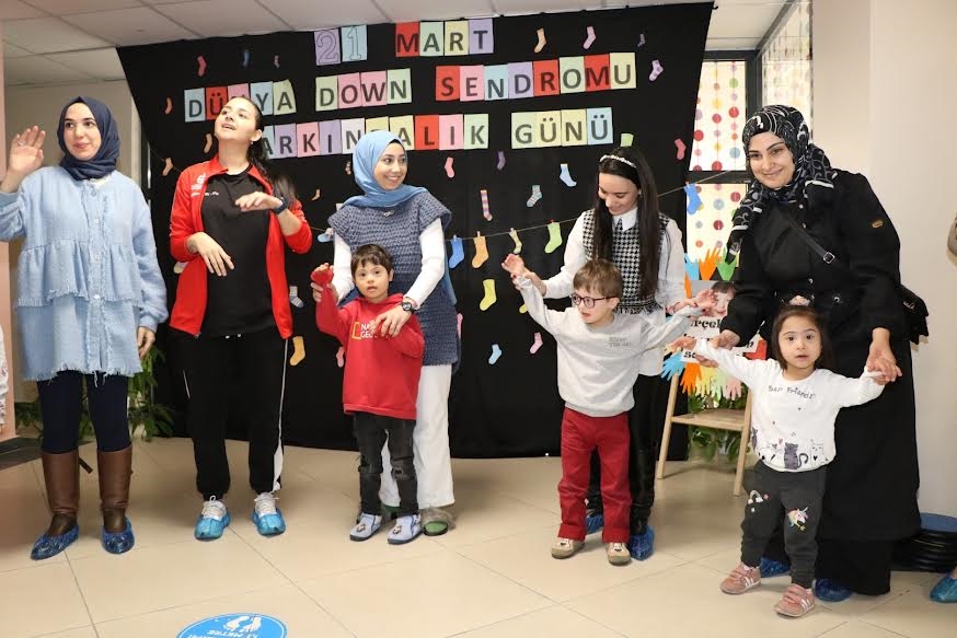 Anne Şehir’den Down Sendrumlu  miniklere anlamlı etkinlik