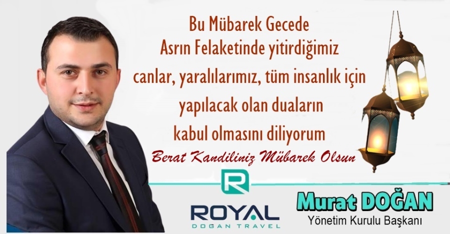 Murat Doğan Berat Kandilini Kutladı
