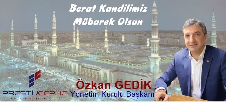 Özkan Gedik Berat Kandilini Kutladı