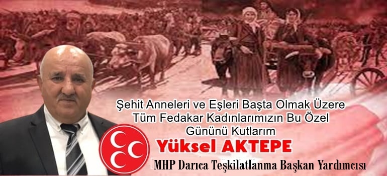 Yüksel Aktepe Kadınların Gününü Kutladı