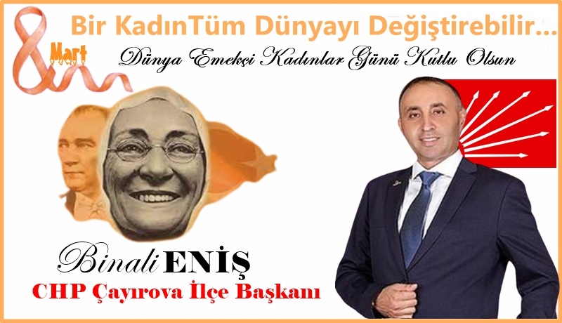 Eniş 8 Mart Kadınlar Gününü Kutladı