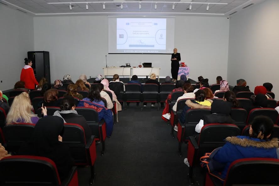 Anne Şehir’de Ramazan’da sağlıklı beslenme anlatıldı