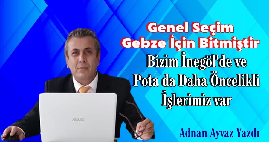 Bizim Seçimden Daha Öncelikli İşlerimiz Var