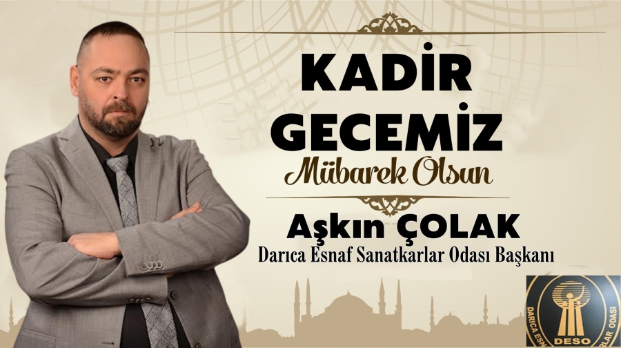 Başkan Çolak Kadir Gecesini Kutladı