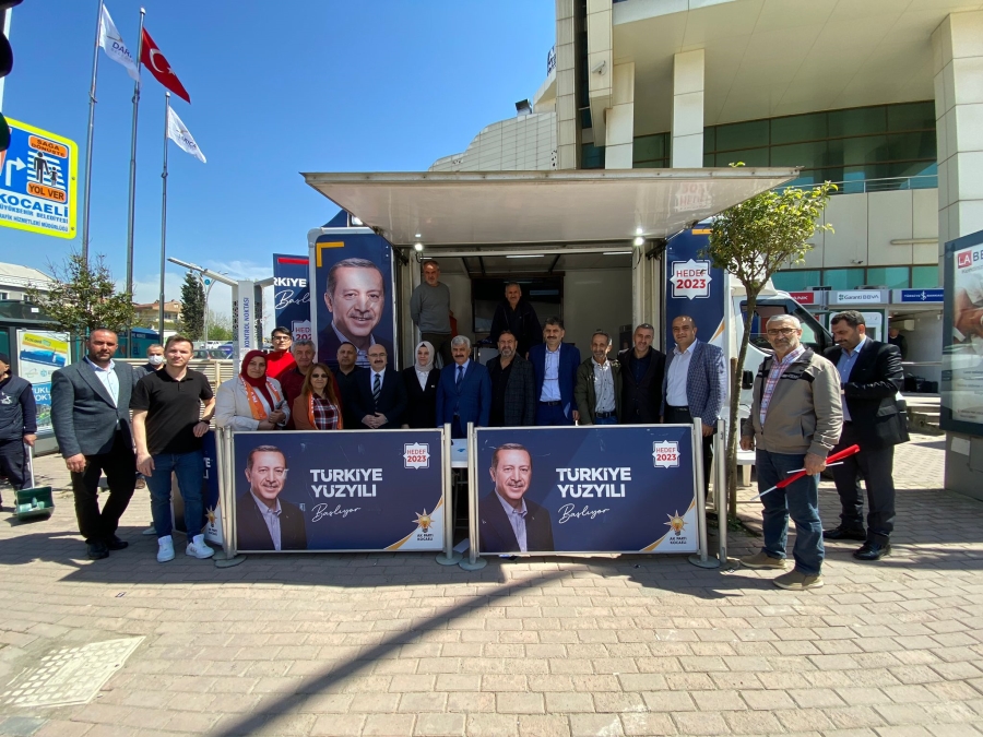 AK Nokta aracı Kocaeli’yi dolaşıyor