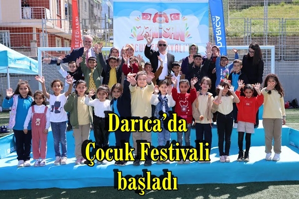 Darıca’da Çocuk Festivali başladı
