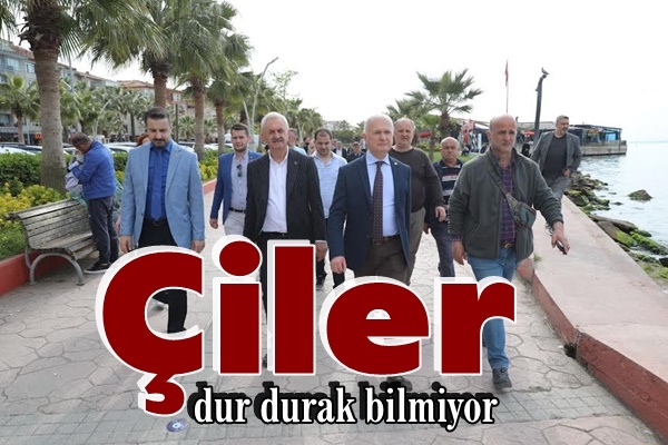 Nail Çiler dur durak bilmiyor