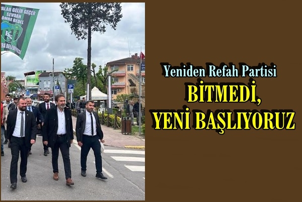 BİTMEDİ, YENİ BAŞLIYORUZ