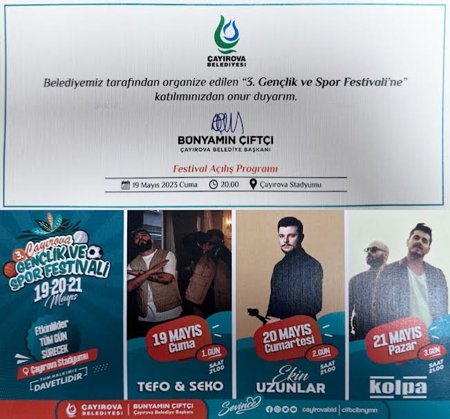 Çayırova spora ve eğlenceye doyacak