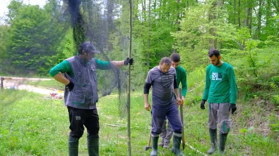 Kuş Halkalama İstasyonu kuruldu