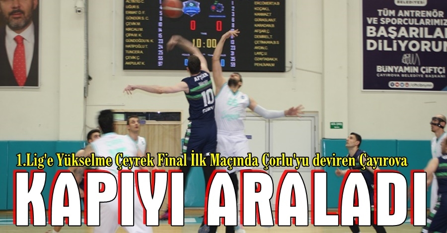 1.Lig kapısını araladık