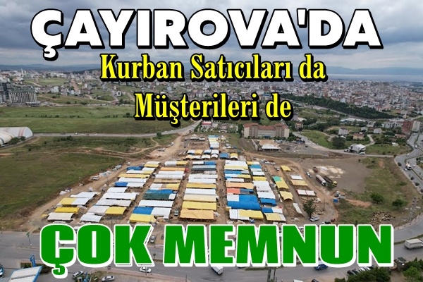 Kurban pazarı esnafı belediye hizmetlerinden memnun