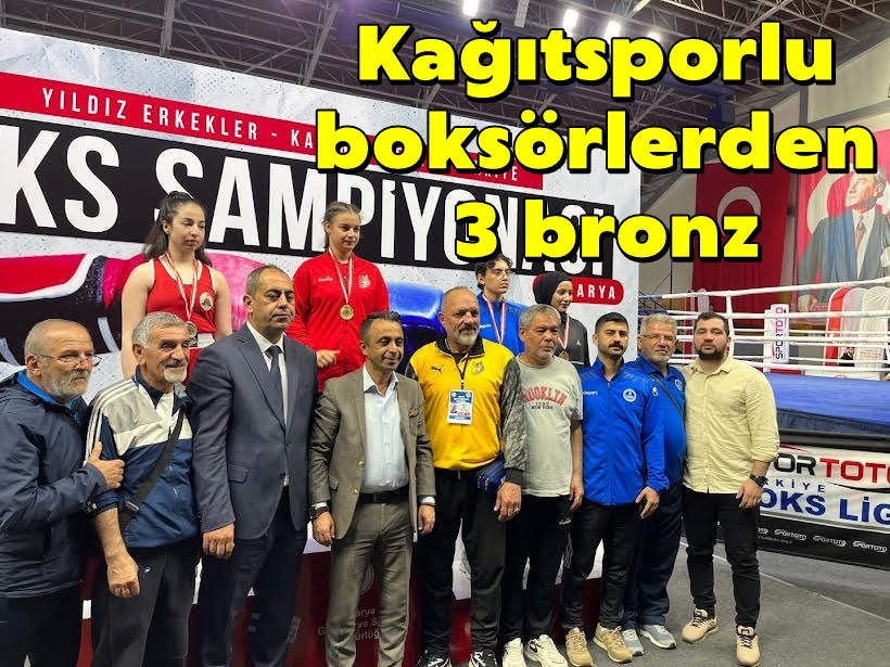 Kağıtsporlu boksörlerden 3 bronz