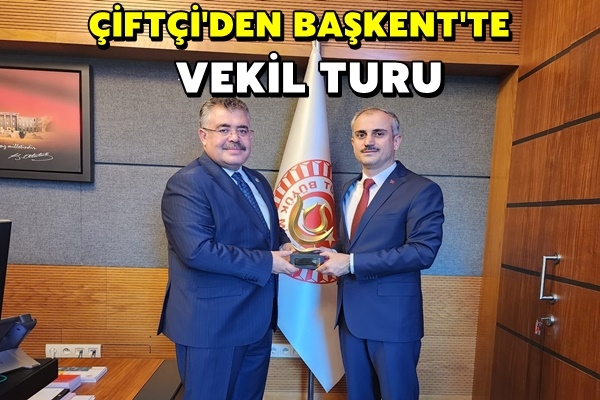 Başkan Çiftçi’den milletvekillerine ziyaret