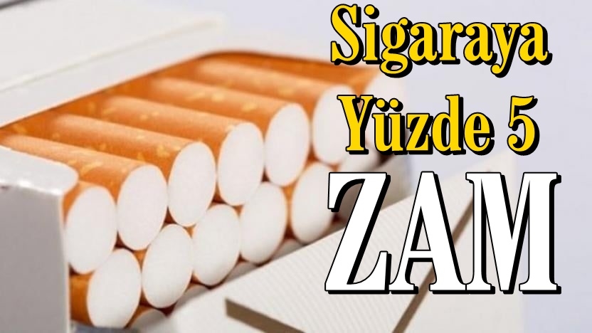 Sigaraya Yüzde 5 Zam