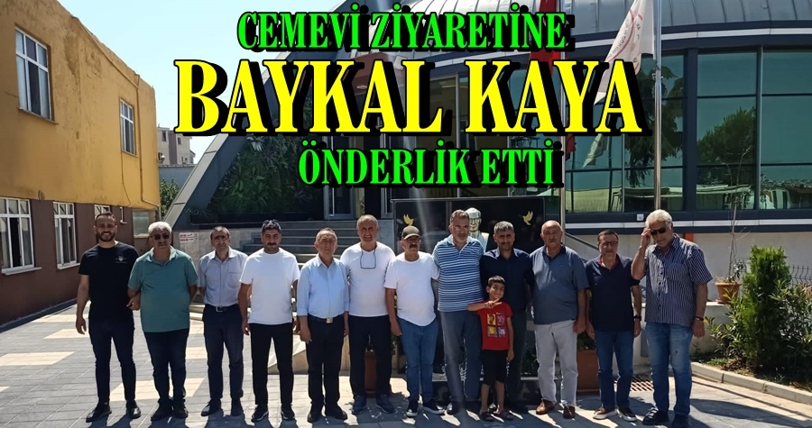 Cemevi Ziyaretine Baykal Kaya Önderlik Etti