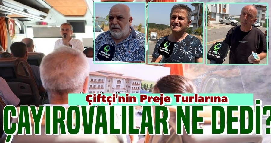 Çayırovalılar Prejeler İçin Ne Dedi?